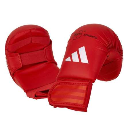 Guanti da karate Adidas WKF rosso karate rosso