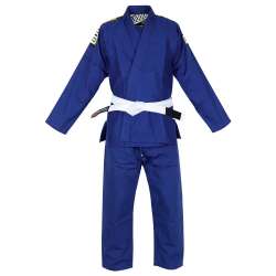 Kimono BJJ Buddha infinity blu navy + cintura bianca 2