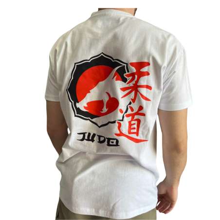 Camiseta blanca Utuk Fightwear judo