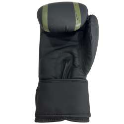 Guantes muay thai Utuk negro verde militar 2