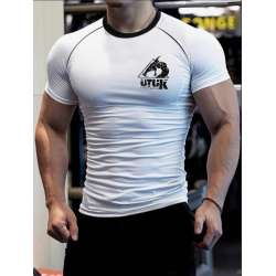 Utuk Fightwear MMA Lycra nero bianco