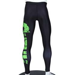 Leggings BJJ Utuk Fightwear BJJ preto verde 1