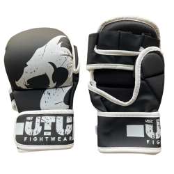 Guantillas sparring MMA Utuk negro blanco 1