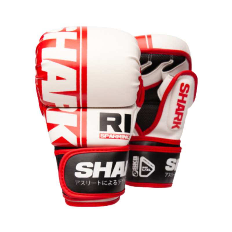 Guantini MMA Shark R1 Rosso Bianco