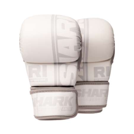 Luvas de MMA Shark R1 Branco Cinza