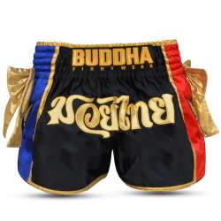 Pantaloni kick boxing tradizionali Buddha Thailandia 1