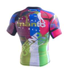 Rashguard MMA Manto neon astratto 1