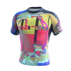 Rashguard MMA Manto neon astratto