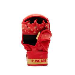 Luvas MMA Leone GP144 DNA vermelho 5