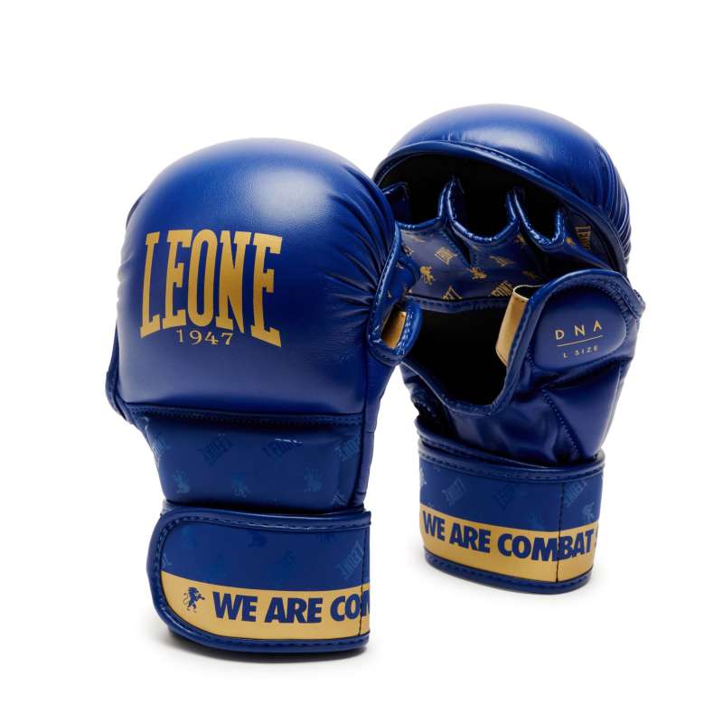 Luvas MMA Leone GP144 DNA azul