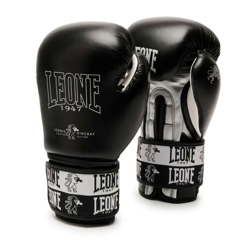 Guanti da boxe Leone1947 iconici neri