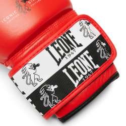 Luvas de Muay Thai Leone Iconic Vermelho 4