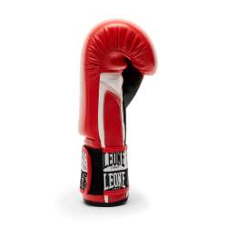 Guantes muay thai Leone iconic rojo 5