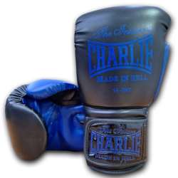 Guanti da boxe Charlie kaos nero blu