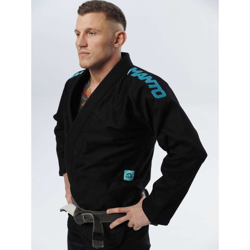 Kimono BJJ Manto X5 turchese nero