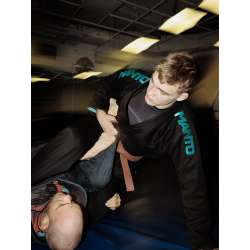 Kimono BJJ Manto X5 turchese nero 2