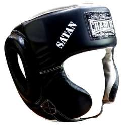 Casco da boxe Charlie satan nero