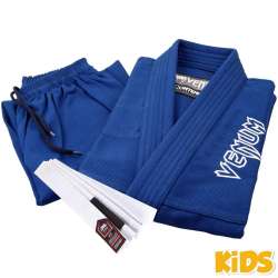 Kimono BJJ per bambini Venum contender blu 1