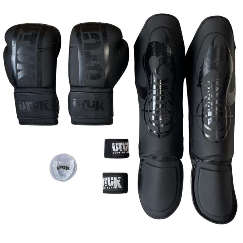 Pack di Muay Thai Utuk Hunter Nero Nero