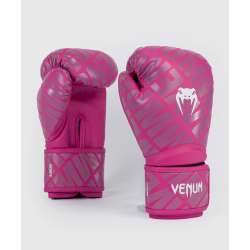 Luvas de kick boxing Venum contender 1.5 branco cor-de-rosa