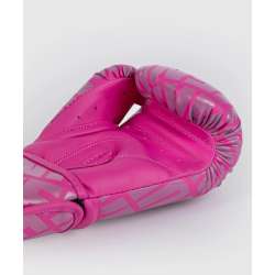 Luvas de kick boxing Venum contender 1.5 branco rosa 4