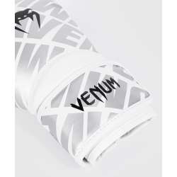 Luvas de muay thai Venum contender 1.5 branco prateado 3