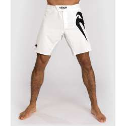 Pantaloncini da combattimento Venum light 5.0 bianco nero