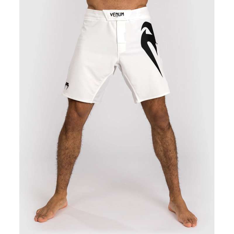 Fightshorts Venum light 5.0 branco preto