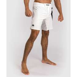 Fightshorts Venum light 5.0 branco preto 1