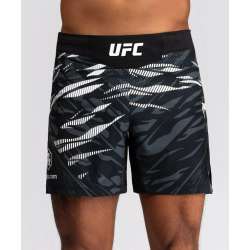 Pantaloncini da combattimento UFC fusion Venum autentici bianco nero 3