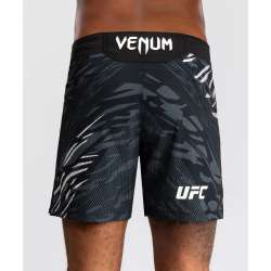 UFC fusion Calções de combate autênticos Venum preto branco 4