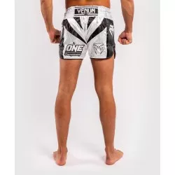 Pantaloncini Venum X One FC Muay Thai Bianco / Nero (1)