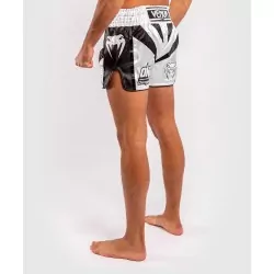 Shorts Muay Thai Venum X One FC (Branco/Preto) 3