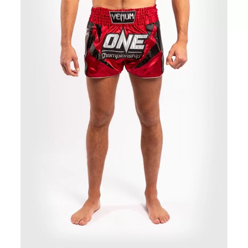 Calções Muay Thai Venum X ONE FC (Vermelho)