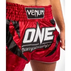 Calções Muay Thai Venum X ONE FC (Vermelho) 3