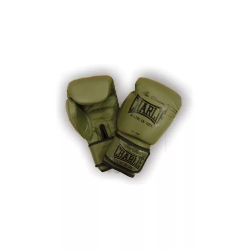 Guanti da boxe Charlie verde militare