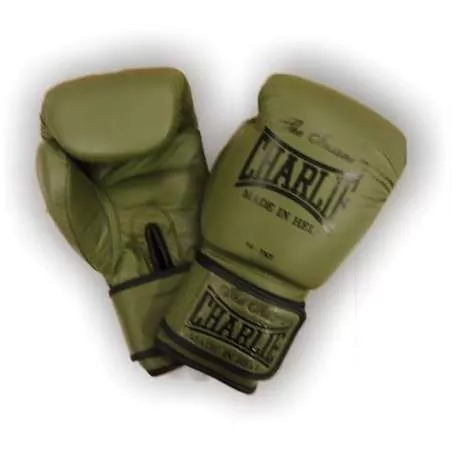 Guanti da boxe Charlie verde militare