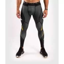 Venum impact ONE FC collants longo cinza / ama (2)