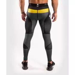 Venum impact ONE FC calzamaglia lunga grigio / giallo (3)