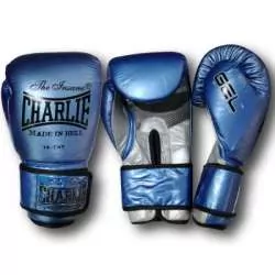 Guanti da boxe Charlie metallic (blu)