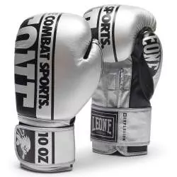 Guantes boxeo Leone nexplosion GN322 (plata)