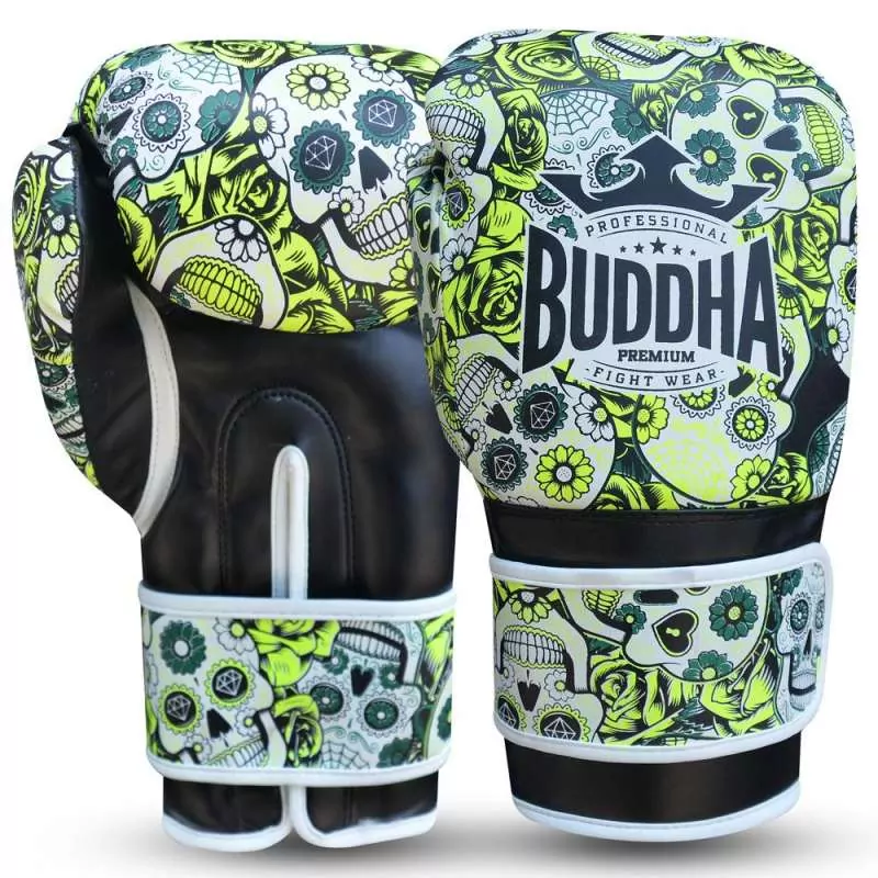 Guanti Buddha muay thai messicano (giallo)