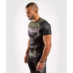 Rashguard MMA Venum one FC impact preto/khaki (2)