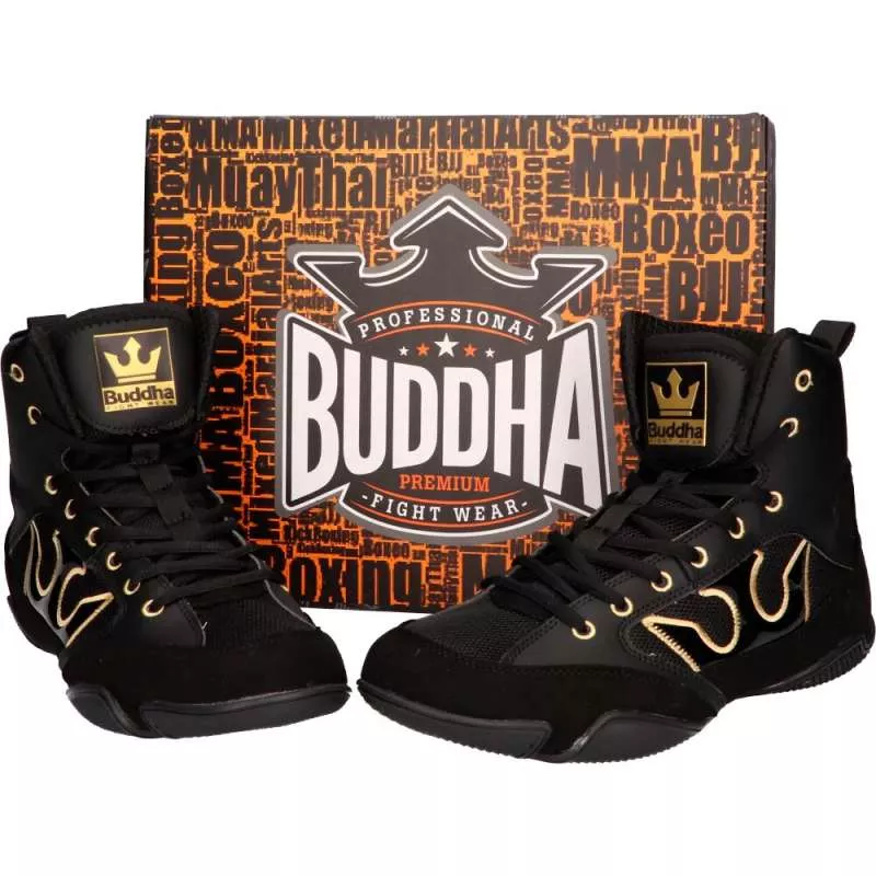 Botas boxeo Buddha epic (negras mate)