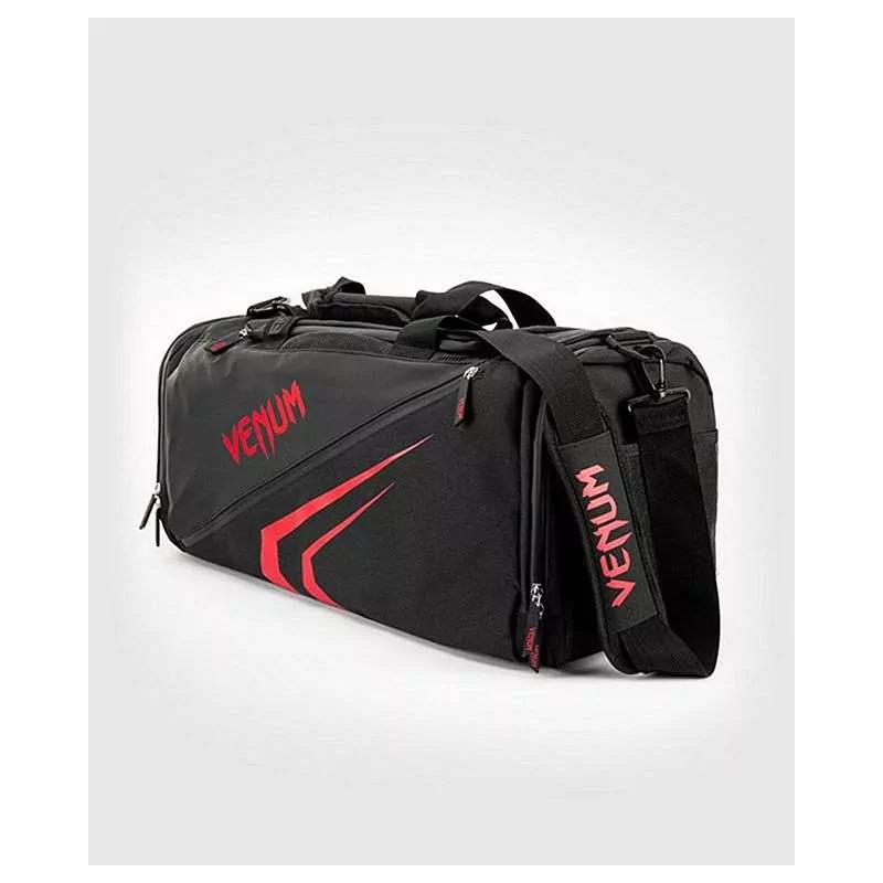 Venum Trainer Lite Evo Sports Bags preto vermelho