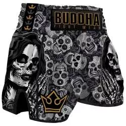 Shorts muay thai Buddha mexican (negro)