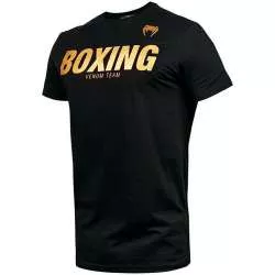 T-shirt Venum VT boxe ouro preto (1)