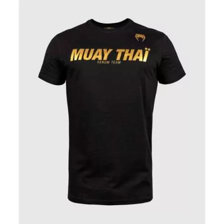 Maglietta Venum VT muay thai oro nero