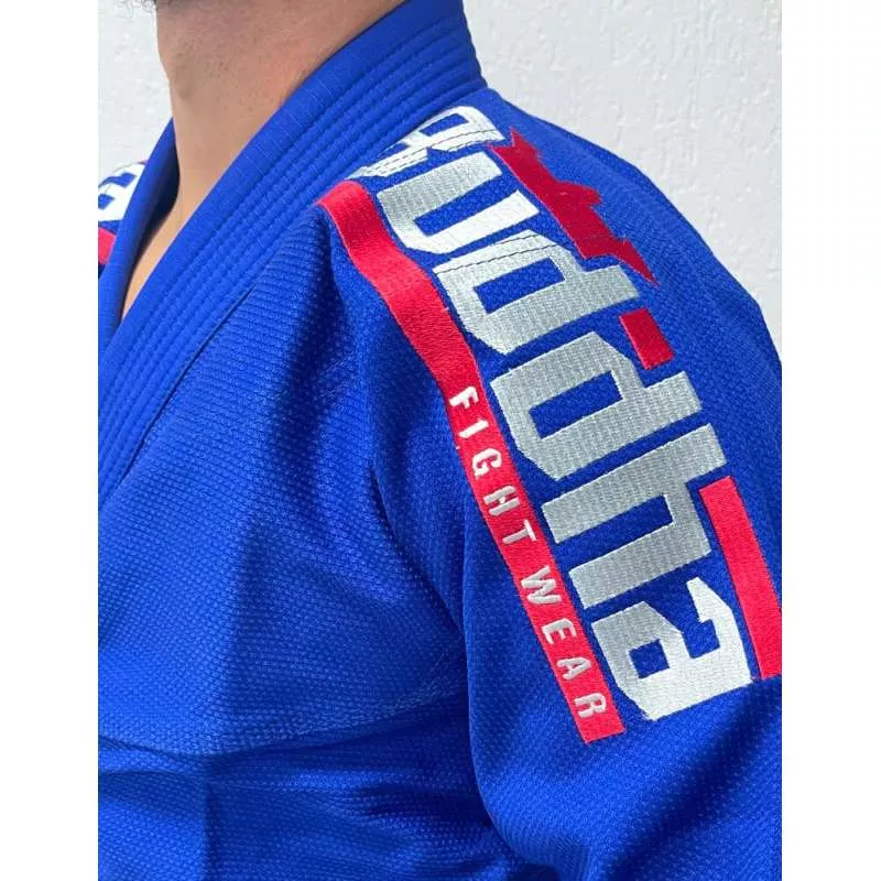 Buddha Kimono BJJ V3 deluxe (blue)