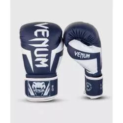 Guantes boxeo Venum elite navy blanco (4)